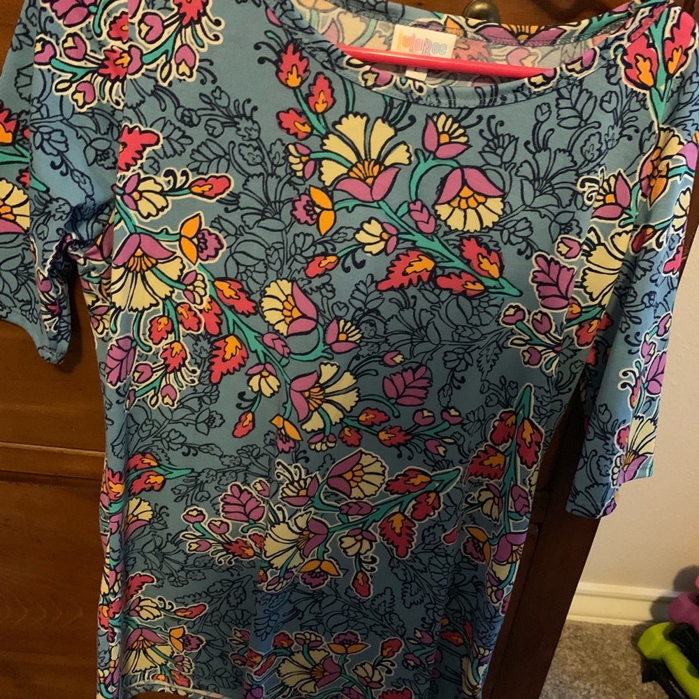 Floral print large Gigi Lularoe